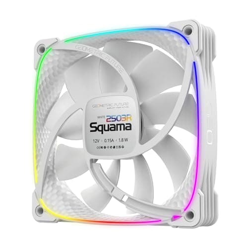 Geometric Future Squama 2503R 120mm White PWM ARGB image
