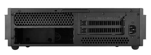 Silverstone ML07B HTPC Black with USB 3.2 Gen 1 Type-A image