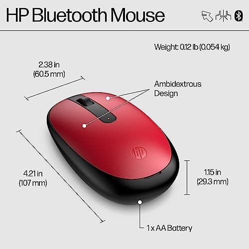 HP 240 Bluetooth Wireless Optical Mouse image