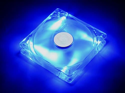 Silverstone FN 120mm Clear Blue LED image