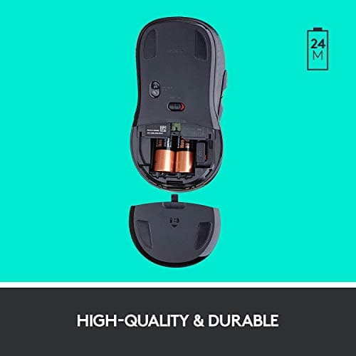 Logitech M510 Blue Wireless Laser Mouse image