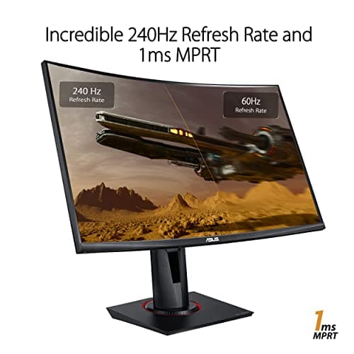 Asus TUF Gaming VG27VQM 27 1080p 240Hz VA Curved Monitor image