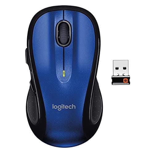 Logitech M510 Blue Wireless Laser Mouse image