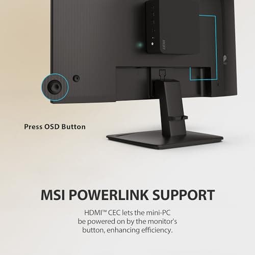 MSI PRO MP252 E2 24.5" 1080p 120Hz IPS Monitor image