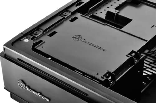 Silverstone ML07B HTPC Black with USB 3.2 Gen 1 Type-A image