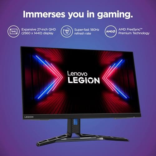 Lenovo Legion R27q-30 27" 1440p 180Hz IPS Monitor image