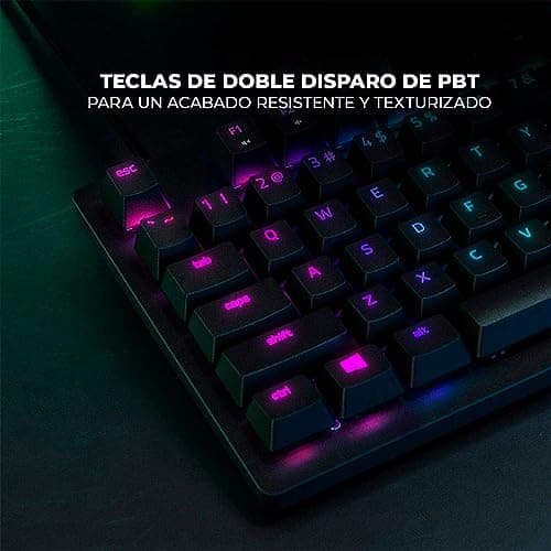 Razer Huntsman Tournament Edition RGB Wired Razer Red Optical Linear Gaming Keyboard image