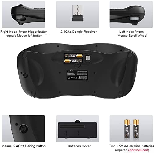 Grandtec KEY 3000 Wireless Slim With Trackball Keyboard image