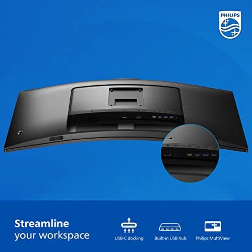 Philips 34E1C5600HE 34" 1440p 100Hz VA Curved Monitor image