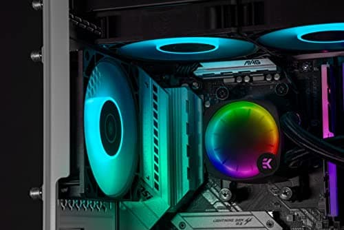 EK EK-Nucleus Water 360mm CR360 AIO Lux D-RGB 72 CFM Black image
