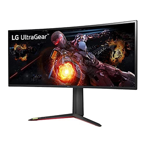 LG UltraGear 34GP950G-B 34" 3440x1440 180Hz IPS Curved Monitor image