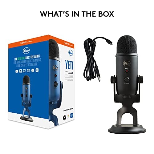Blue Yeti USB Microphone - Blackout image