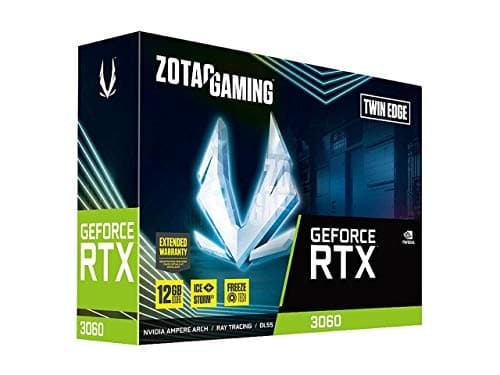 Zotac GAMING Twin Edge GeForce RTX 3060 12GB GDDR6 Black image