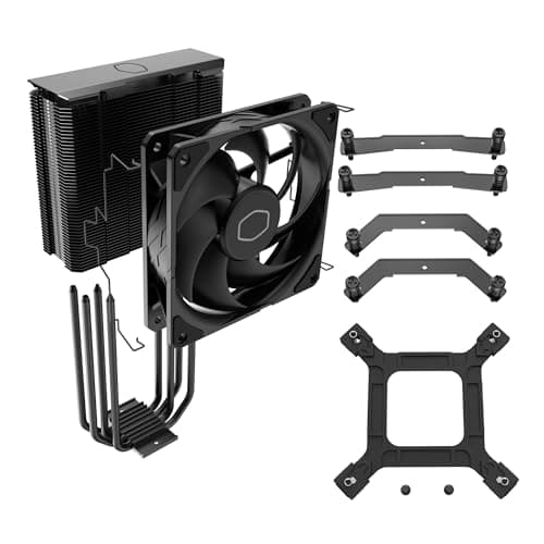 Cooler Master Hyper 212 Black Edition Air 159mm 42 CFM Black image