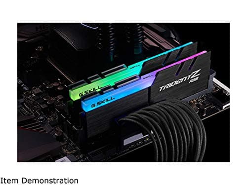 G.Skill Trident Z RGB Black DDR4-3200 CL16 64GB (2x32GB) image