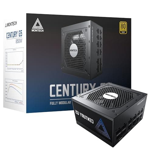 Montech CENTURY G5 Black 850W Fully Modular 80+ Gold image