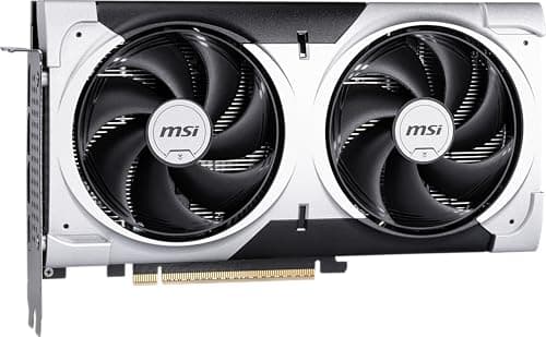 MSI VENTUS 2X PLUS OC GeForce RTX 5060 Ti 8GB GDDR7 Black / Gray image