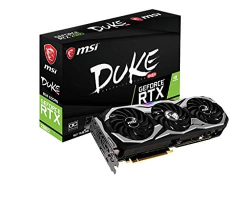 MSI DUKE GeForce RTX 2080 8GB GDDR6 Black main image