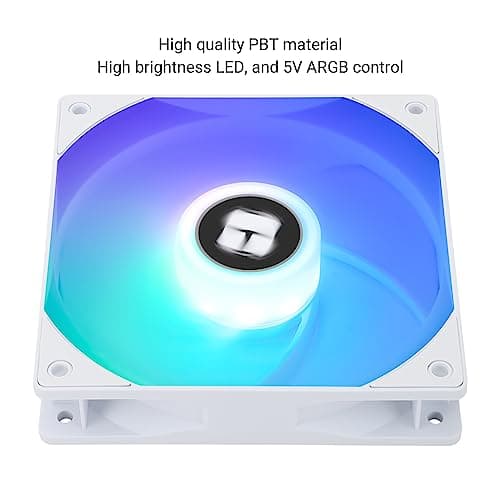 Thermalright TL-C12RW-S V2 120mm White PWM Addressable RGB 58 CFM image