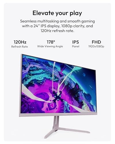 Pixio PX246 Wave 24" 1080p 120Hz IPS Monitor image