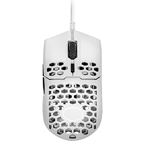 Cooler Master MM710 Glossy White Wired Optical Mouse image