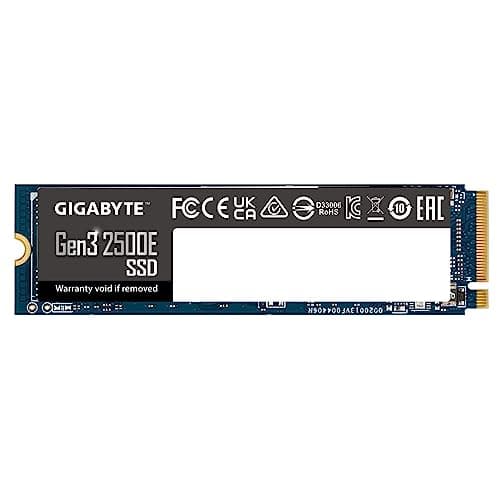 Gigabyte Gen3 2500E 500GB SSD M.2 PCIe 3.0 NVMe image