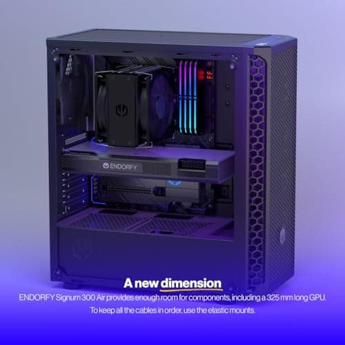 ENDORFY Signum 300 Air ATX Mid Tower Black Tempered Glass image
