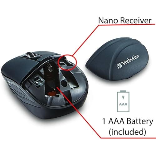 Verbatim 70704 Wireless Optical Mouse image