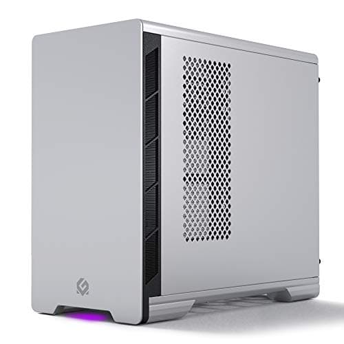 MagniumGear Neo-G Mini V2 Mini-ITX Tower Black with Tempered Glass Side Panel and USB 3.2 Gen 1 Type-A Front Panel image