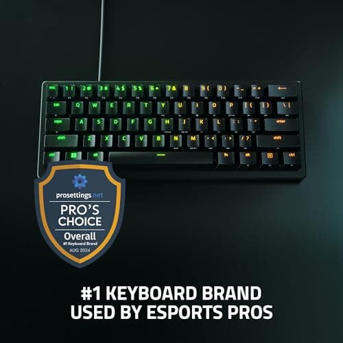 Razer Huntsman V3 Pro Mini RGB Wired Analog Optical Mechanical Gaming Keyboard image
