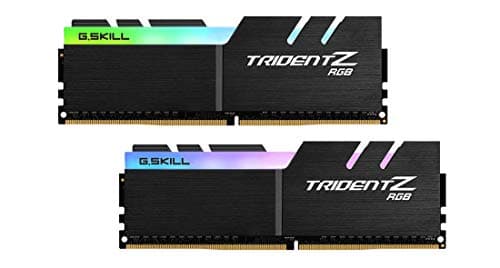 G.Skill TridentZ RGB Black DDR4-4000 CL16 32GB (2x16GB) image