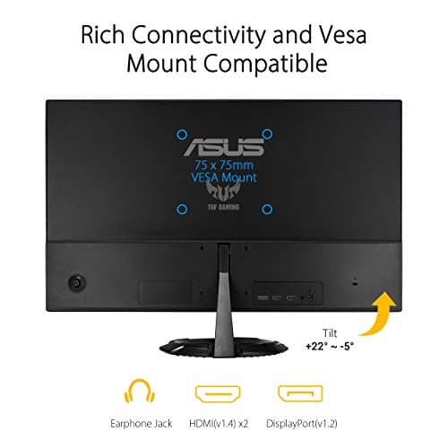 Asus TUF Gaming VG249Q1R 23.8" 1080p 165Hz IPS Monitor image