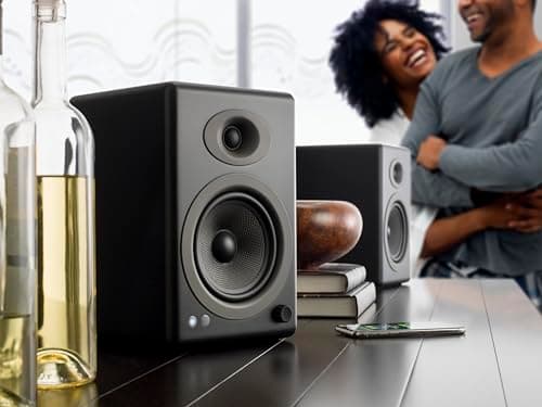 Audioengine A5+ Black 2.0 Channel 150W Speaker System image