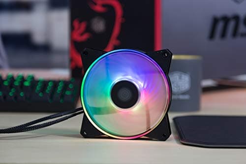 Cooler Master MasterFan SFR 120mm Black PWM 59 CFM 1-Pack image