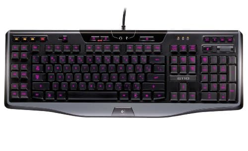 Logitech G110 Wired Standard Keyboard image