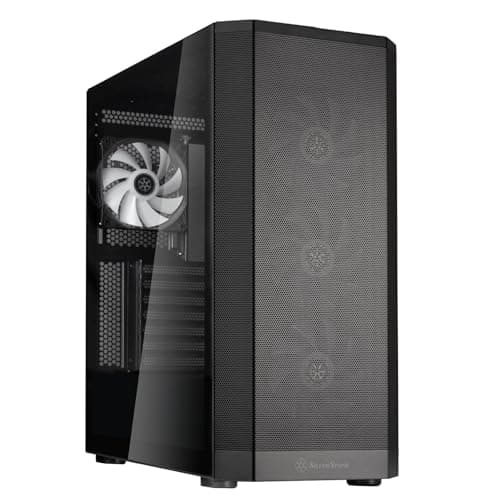 Silverstone FARA 514X ATX Mid Tower Black Tempered Glass image