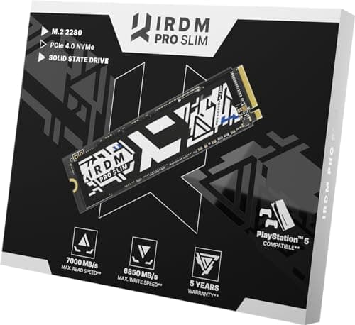 GOODRAM IRDM PRO SLIM 4TB SSD M.2-2280 PCIe 4.0 X4 NVMe image