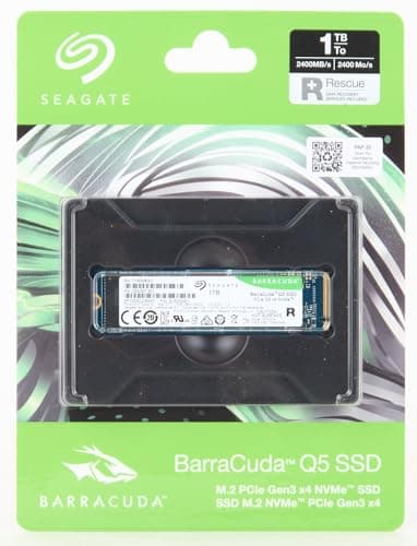 Seagate BarraCuda Q5 1TB SSD M.2-2280 PCIe 3.0 X4 NVMe image