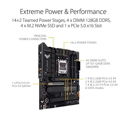 Asus X670E TUF GAMING PLUS WIFI DDR5 ATX image