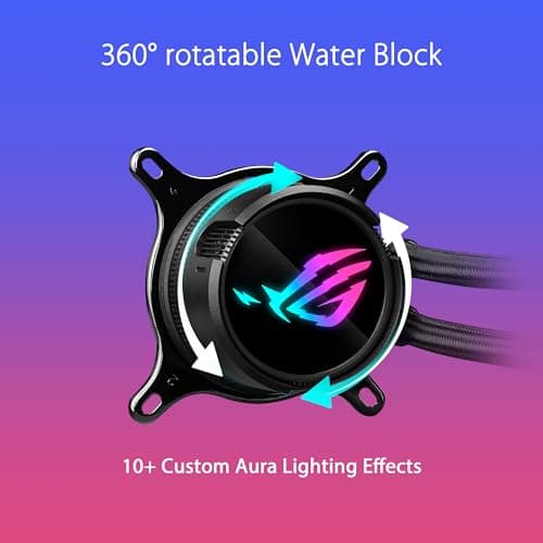 Asus ROG STRIX LC III Water ARGB 70.38 CFM 240mm Black image