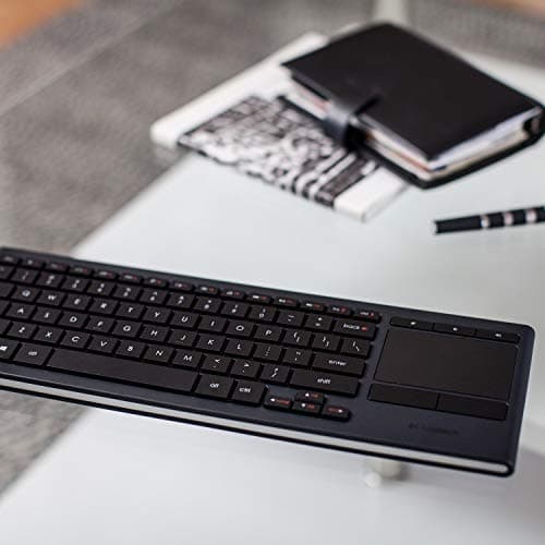 Logitech K830 Wireless Slim Keyboard With Touchpad image
