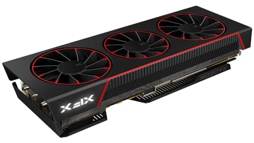 XFX Radeon RX 7800 XT Quicksilver Magnetic Air 16GB GDDR6 Black / Red image