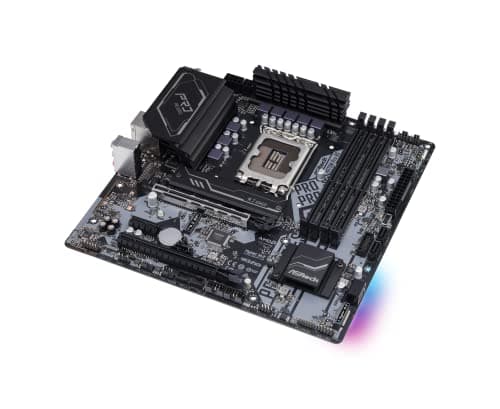 ASRock H670 H670M Pro RS LGA1700 DDR4 Micro ATX image