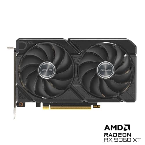 ASUS Dual Radeon RX 9060 XT 16GB GDDR6 Black image