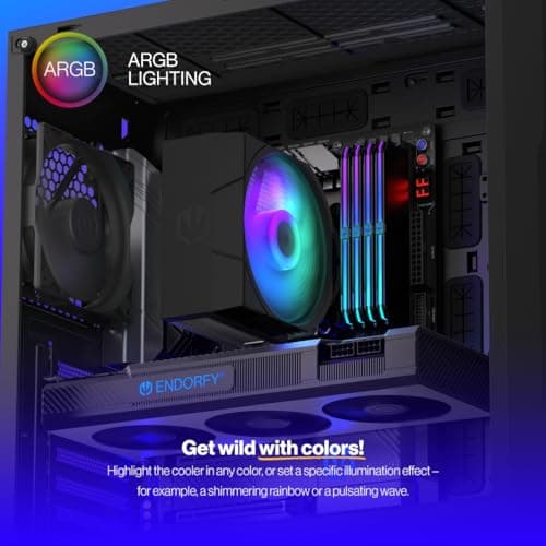 ENDORFY Spartan 5 MAX Air 146mm ARGB Black / Silver image