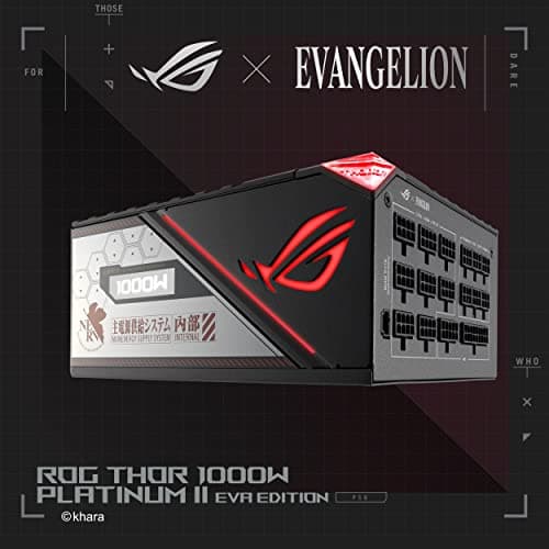 Asus ROG THOR P2 EVA Edition 1000W Fully Modular 80+ Platinum Black / Silver image
