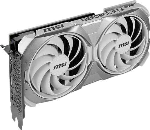 MSI VENTUS 2X OC GeForce RTX 4070 12GB GDDR6 White / Silver image
