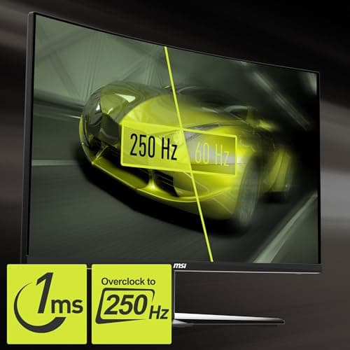 MSI MAG27C6X 27" 1080p 250Hz VA Monitor image