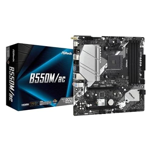 ASRock B550 B550M-C AM4 DDR4 Micro ATX image