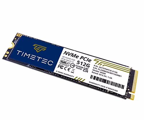 Timetec 35TTFP6PCIE 512GB M.2 SSD PCIe 3.0 NVMe image